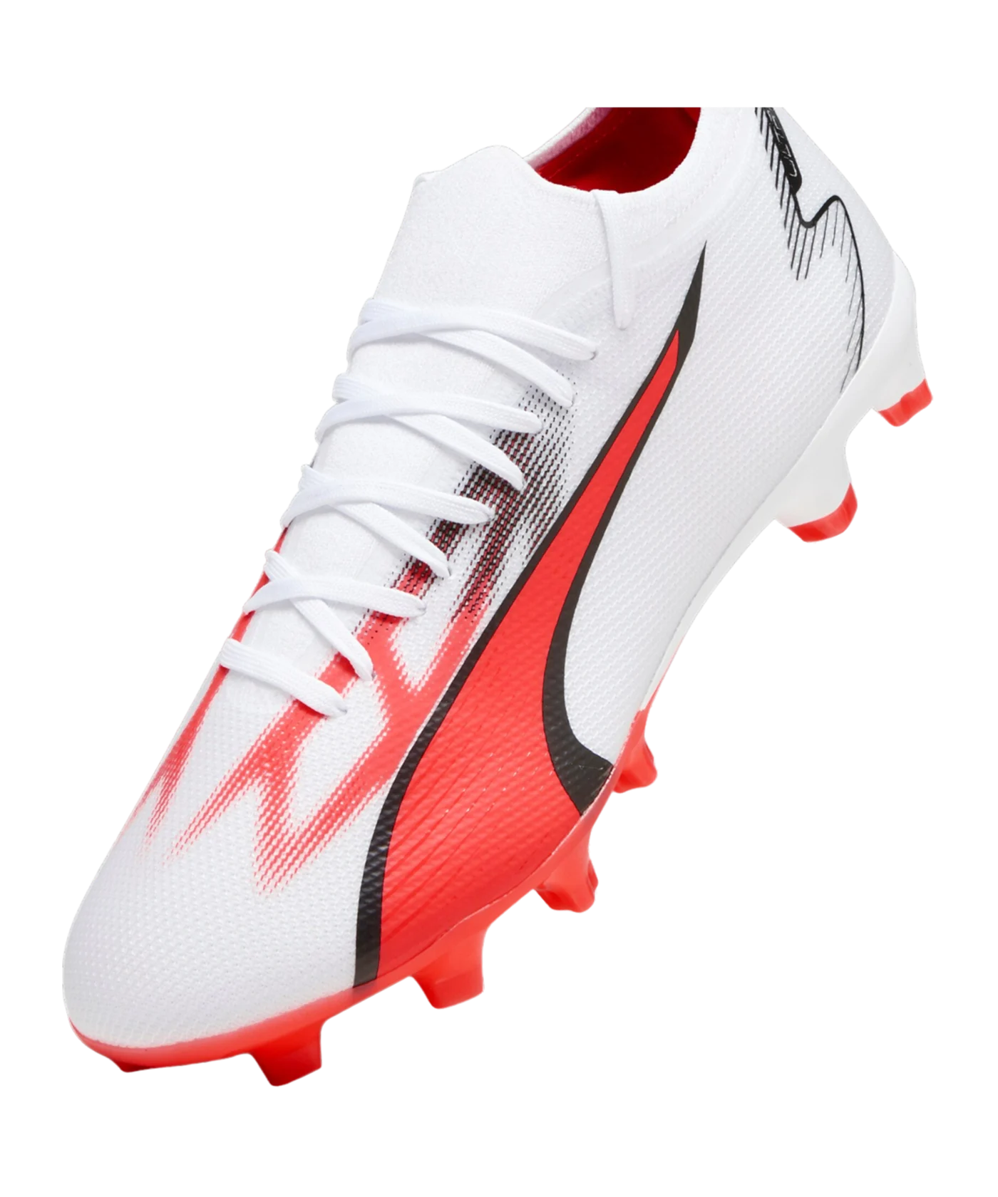 PUMA ULTRA Match FG/AG Breakthrough Weiss Rot F01