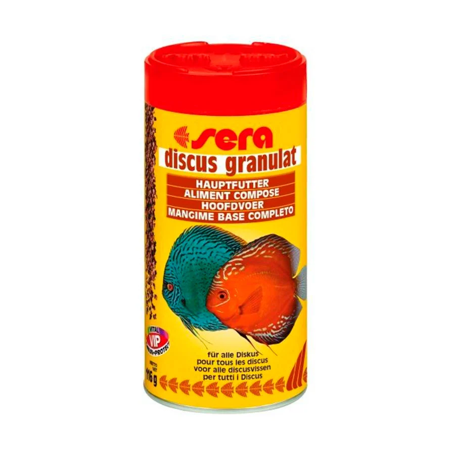 Sera Alimento para Peixe Discus Granulat