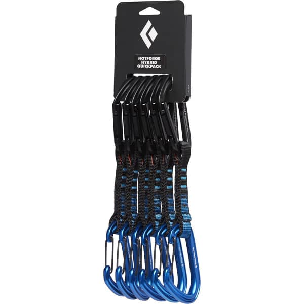 Dégaine escalade BLACK DIAMOND HOTFORGE HYBRID QUICKPACK 12CM LIGHT GRAY