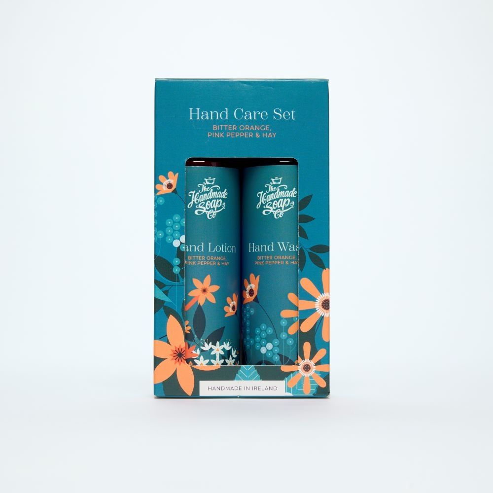 Handmade Soap Company Geschenkset Handseife & Handlotion Bitter Orange 2x250ml