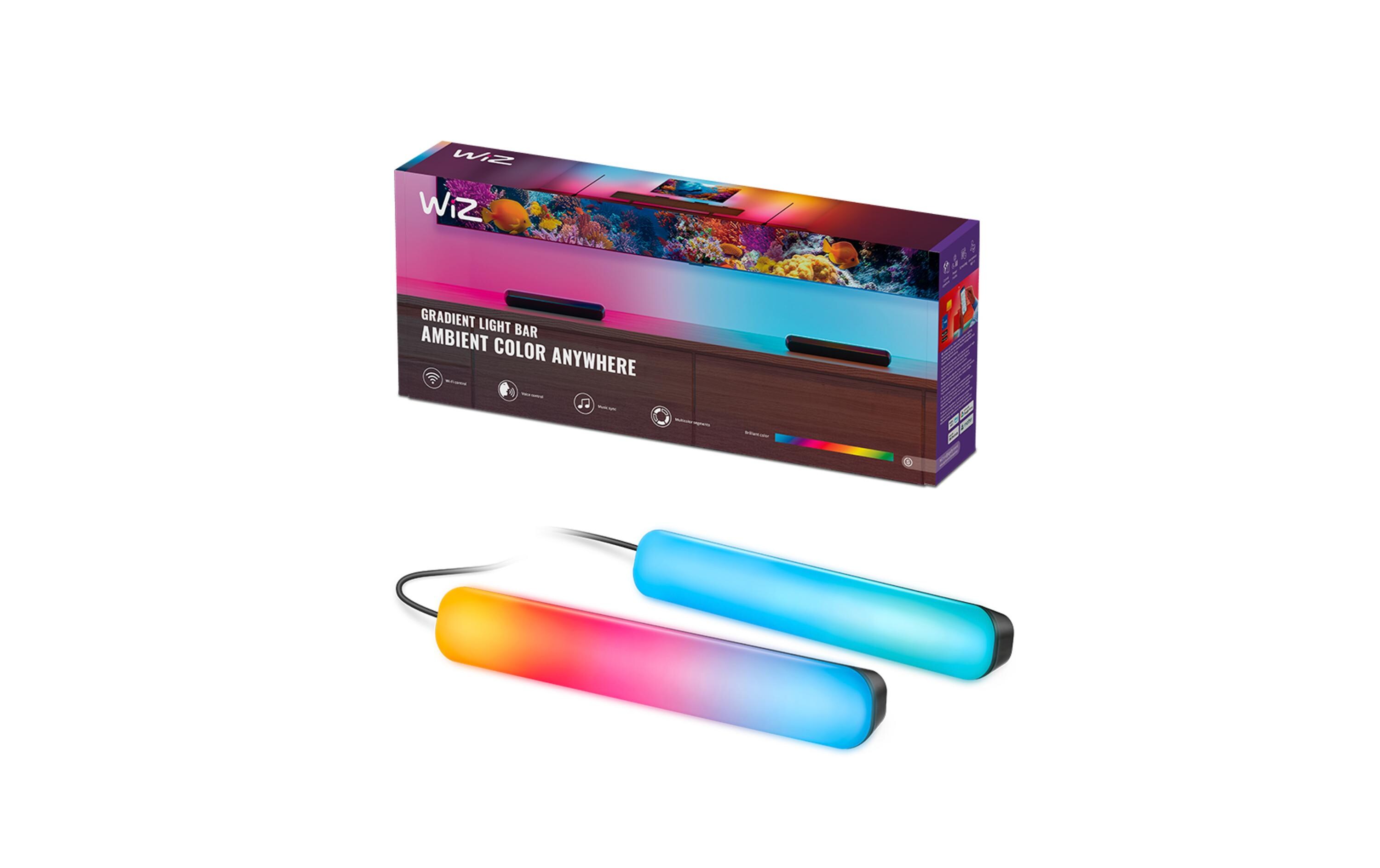 Gradient Light Bars Doppelpack RGBIC RGBIC, DoppelpackDynamische RGBIC Lichtleisten für das perfekte Ambiente
