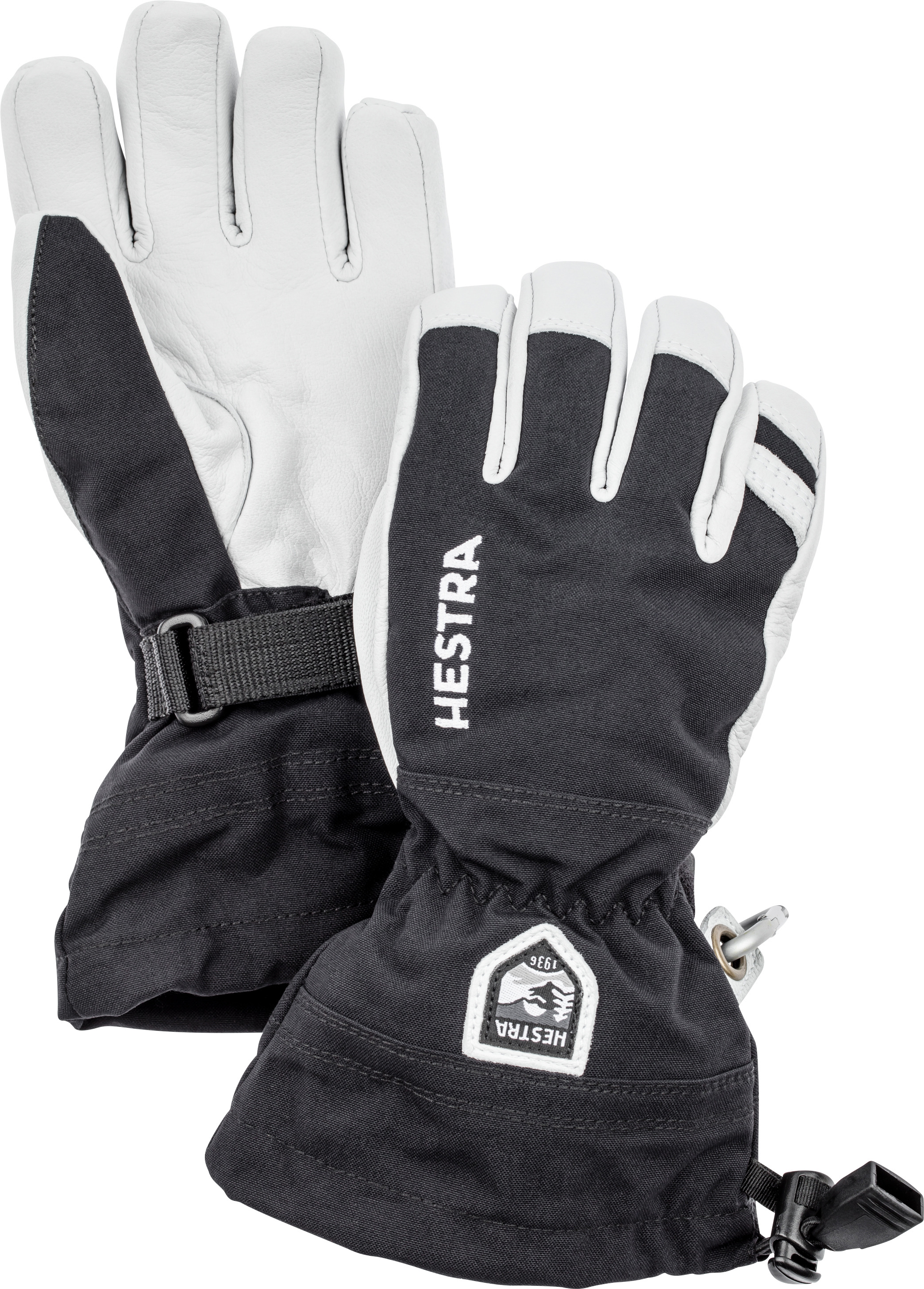 Army Leather Heli Ski Jr 5-Finger