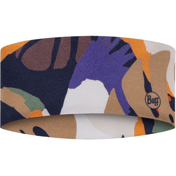 Bandeau cache cou randonnée BUFF COOLNET UV WIDE HEADBAND GUYN AM MULTI