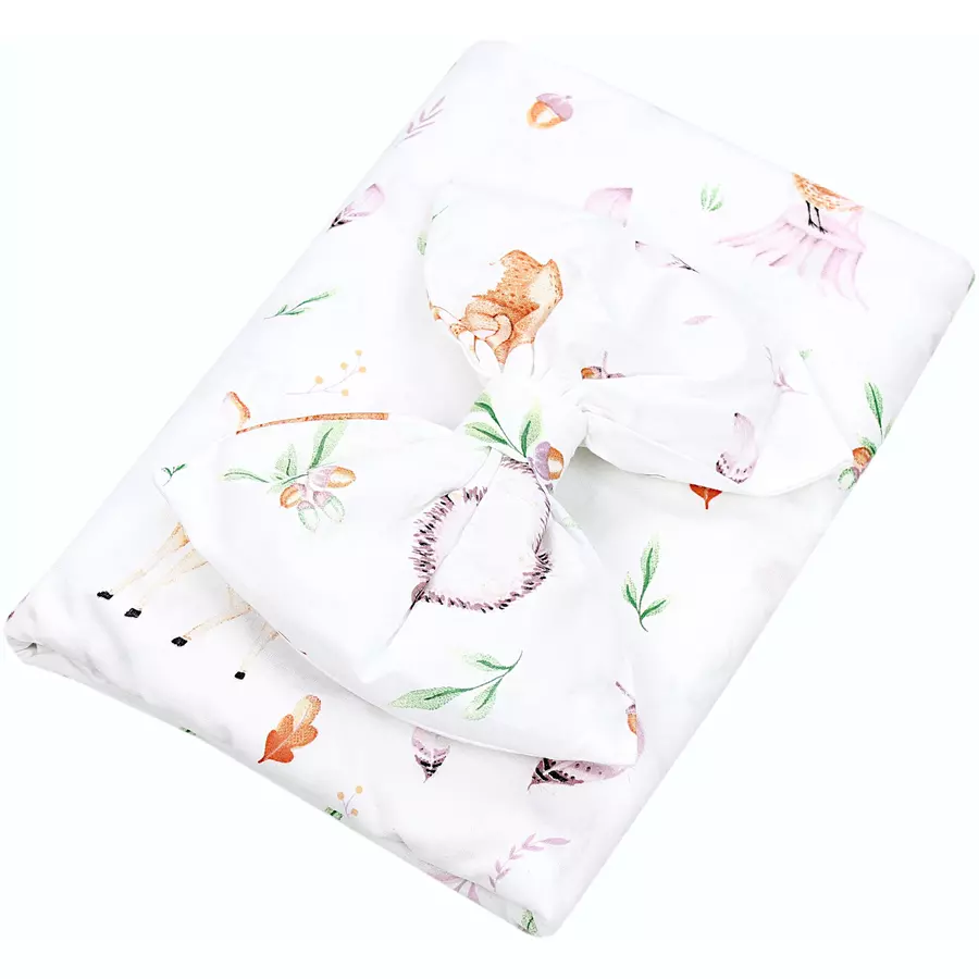TupTam Babybett Himmel mit Schleifchen hellgrün