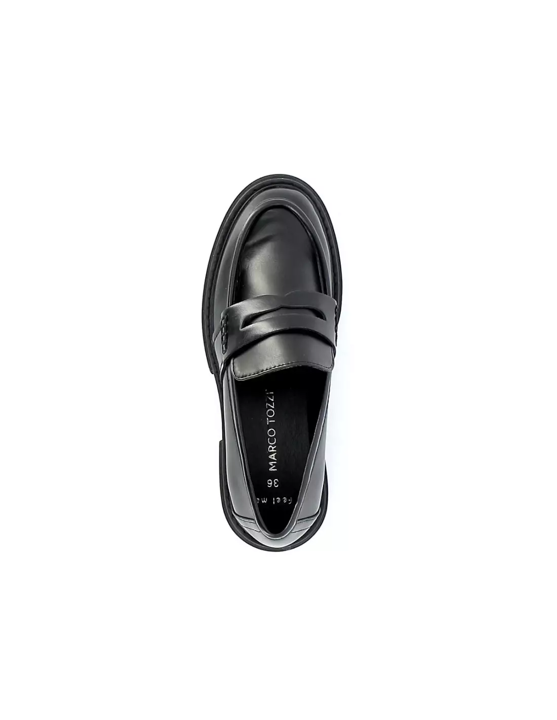 MARCO TOZZI 24700 - Mocassins & bateaux Noir