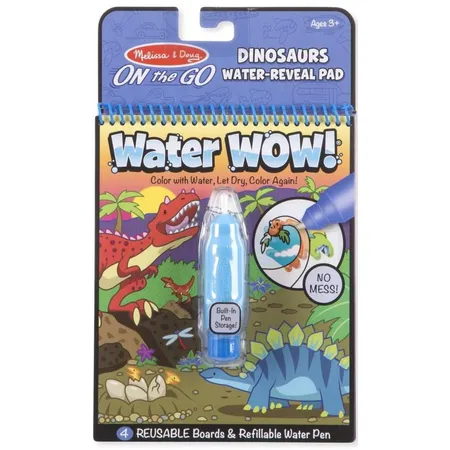 Melissa & Doug Malbuch Water Wow! Dinosaurier