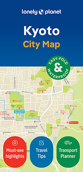 LONELY PLANET - KYOTO CITY MAP LONELY PLANET
