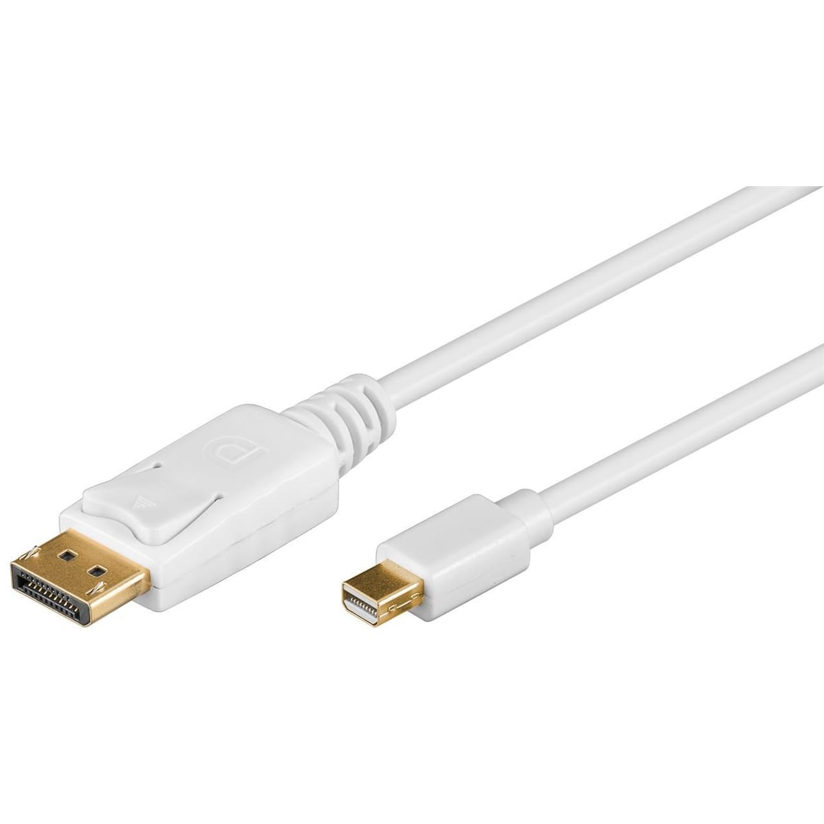 Goobay Mini DisplayPort adapterkabel 1.2, gullbelagt