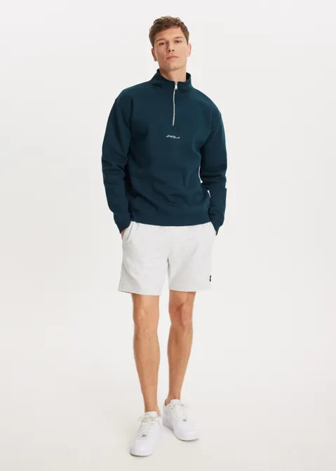 Basic sweat short grijs (GRS.MEL)