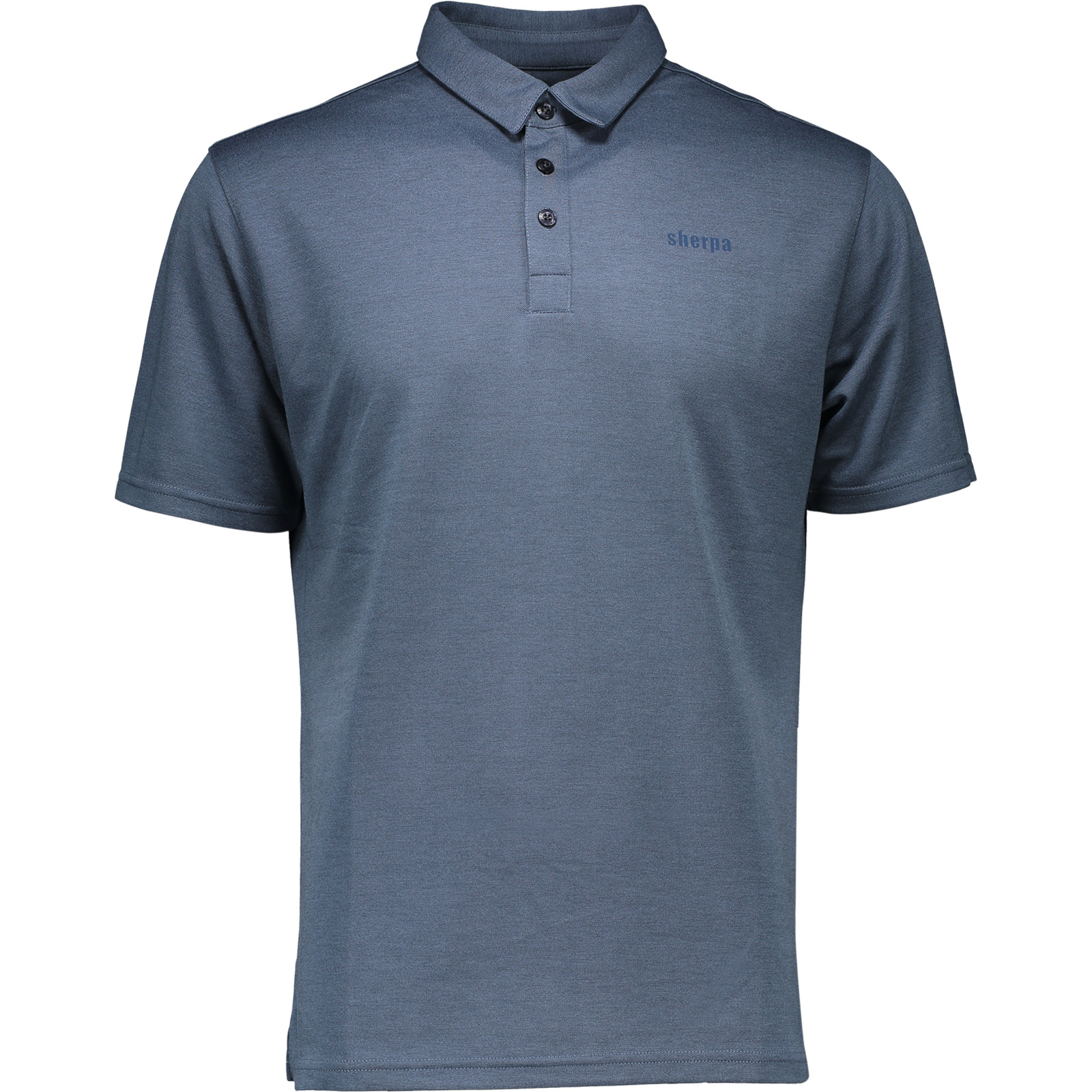Sherpa Herren-Poloshirt Imu S, blau