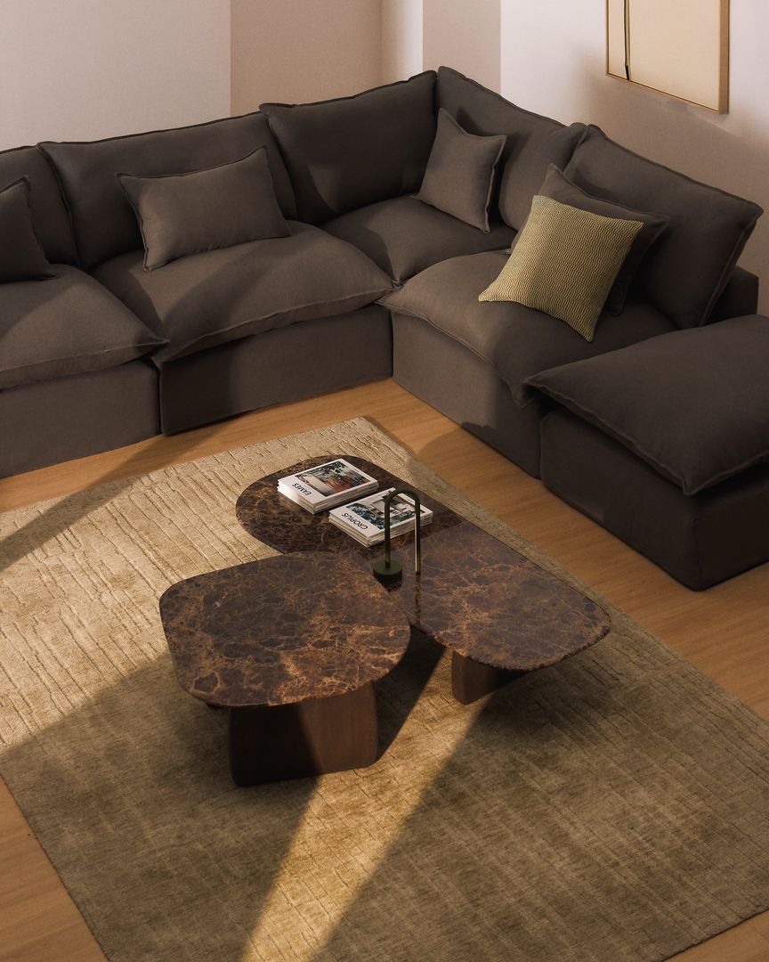 Kave Home Anarela Taupe Hoekbank