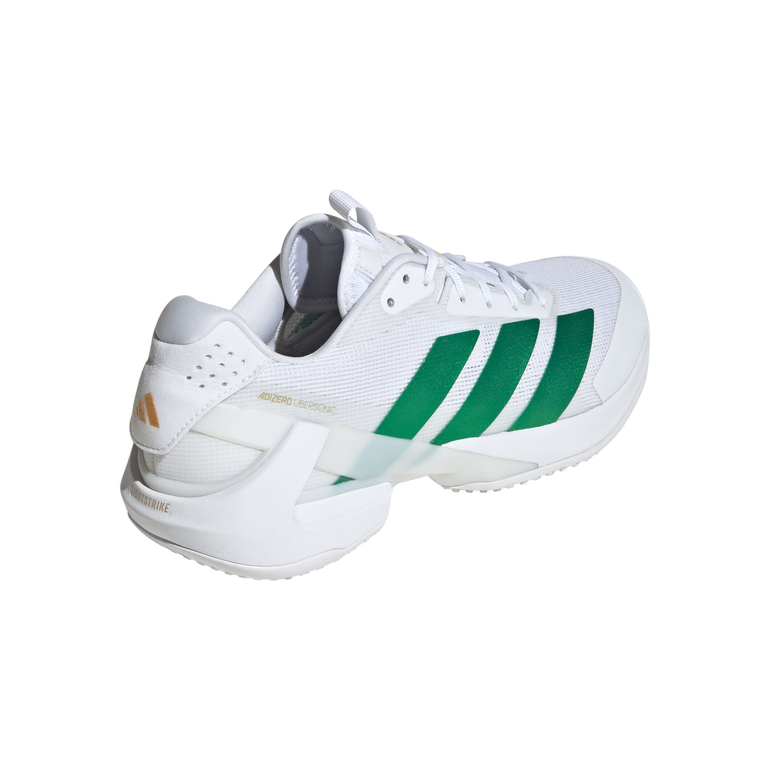 adidas Adizero Ubersonic 5 Chaussure Gazon Hommes - Blanc , Vert