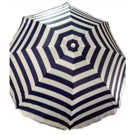 Gebro Sonnenschirm blau-weiß, 170cm