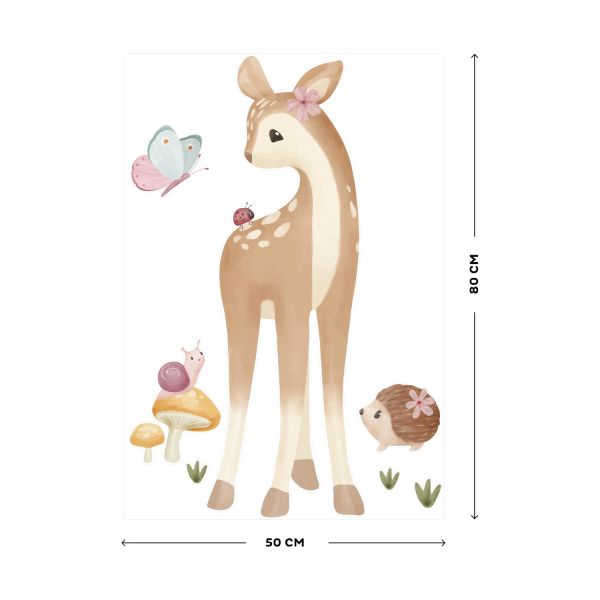 Little Dutch Muurstickers Fairy Garden 55 x 80 cm
