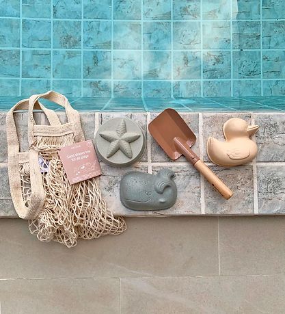 Hevea Strandset im Shopper - 20x6, 5 cm