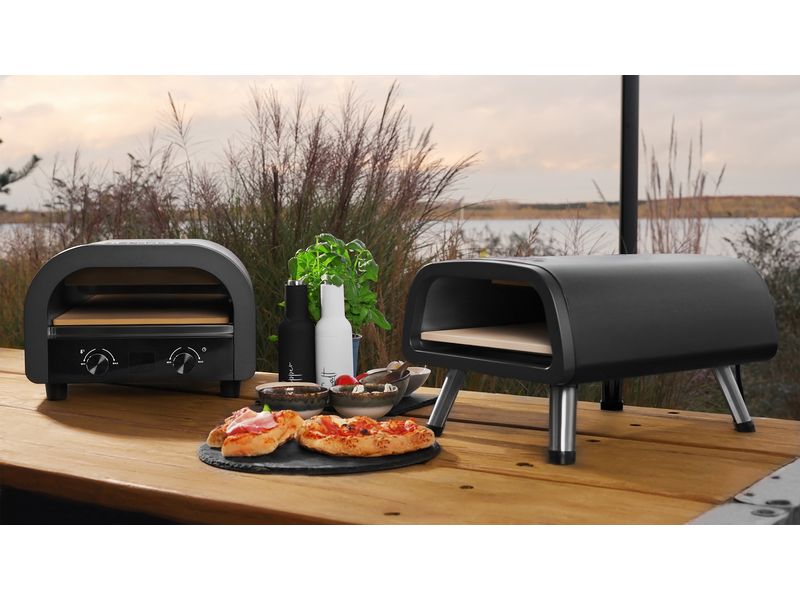 Trisa Pizzaofen Pizza Mio Pizzaofen mit Pizzastein
