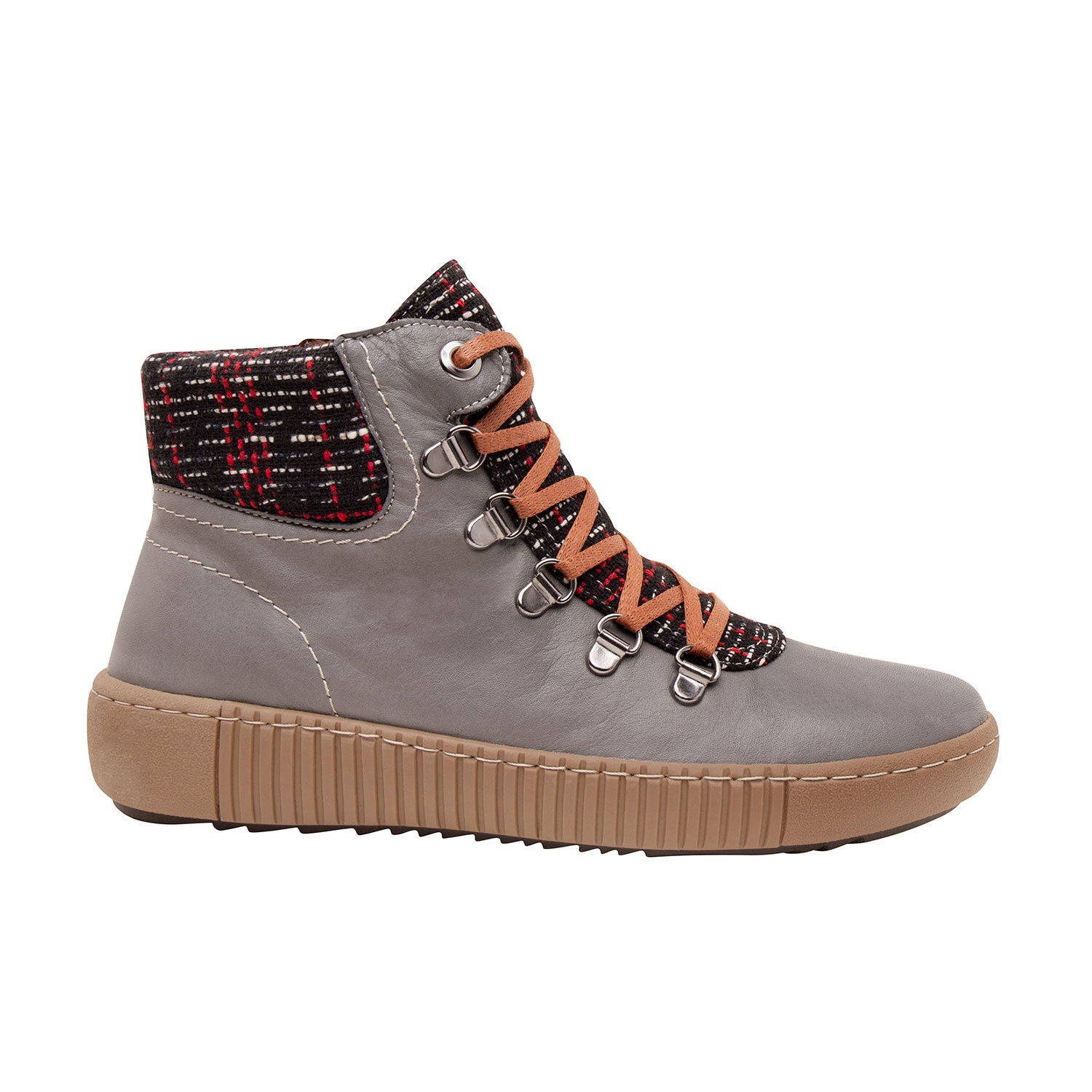 Gemini Schnürstiefelette aus weichem Anilinleder