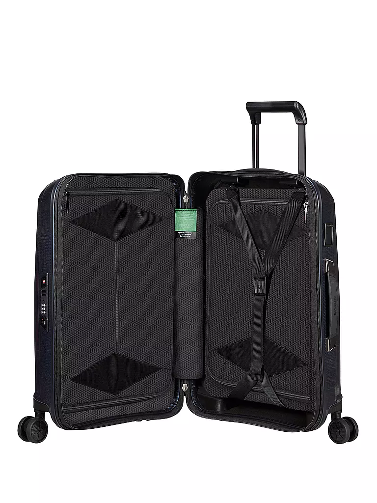 SAMSONITE Trolley 55cm erweiterbar MAJOR-LITE SPINNER midnight blue blau