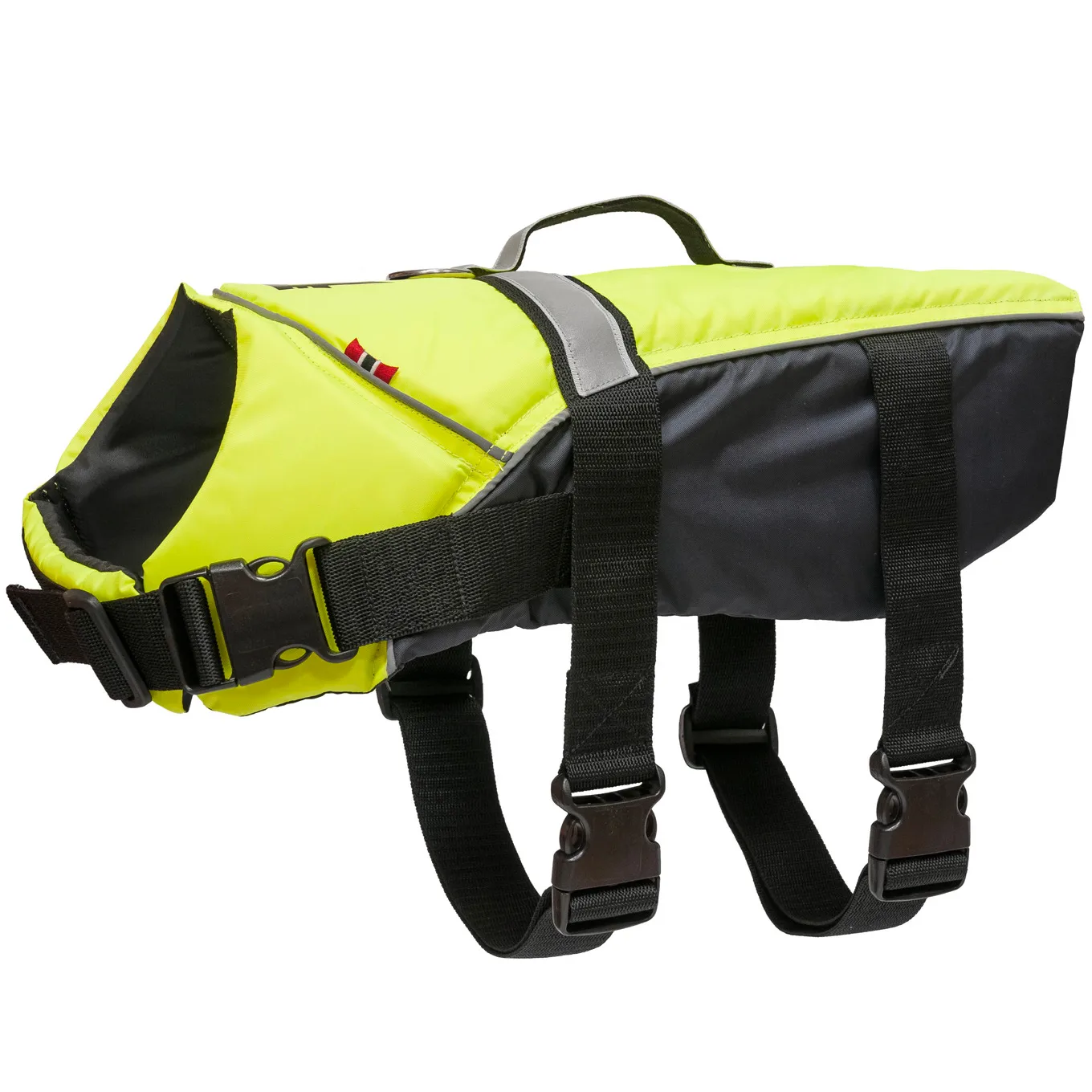 Regatta Pet flytevest Sort/fl.Gul
