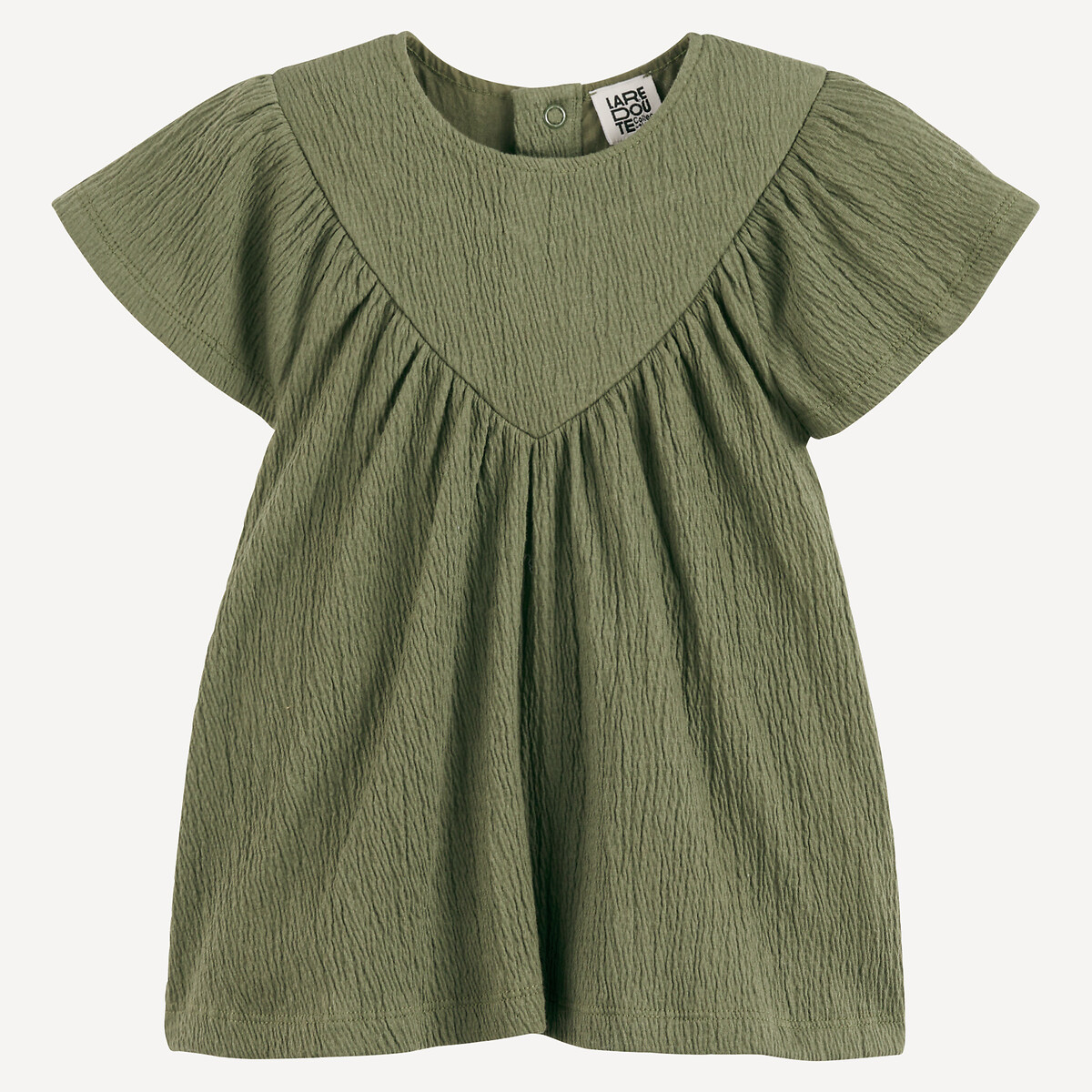 COLEÇÕES LA REDOUTE<br>Blusa borboleta com mangas curtas