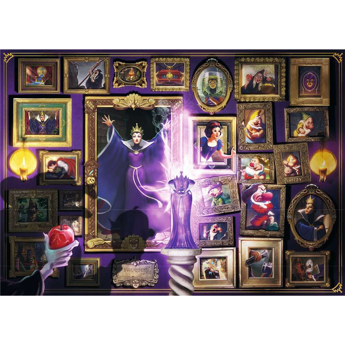 Puzzle : 1000 pièces - La méchante Reine-Sorcière