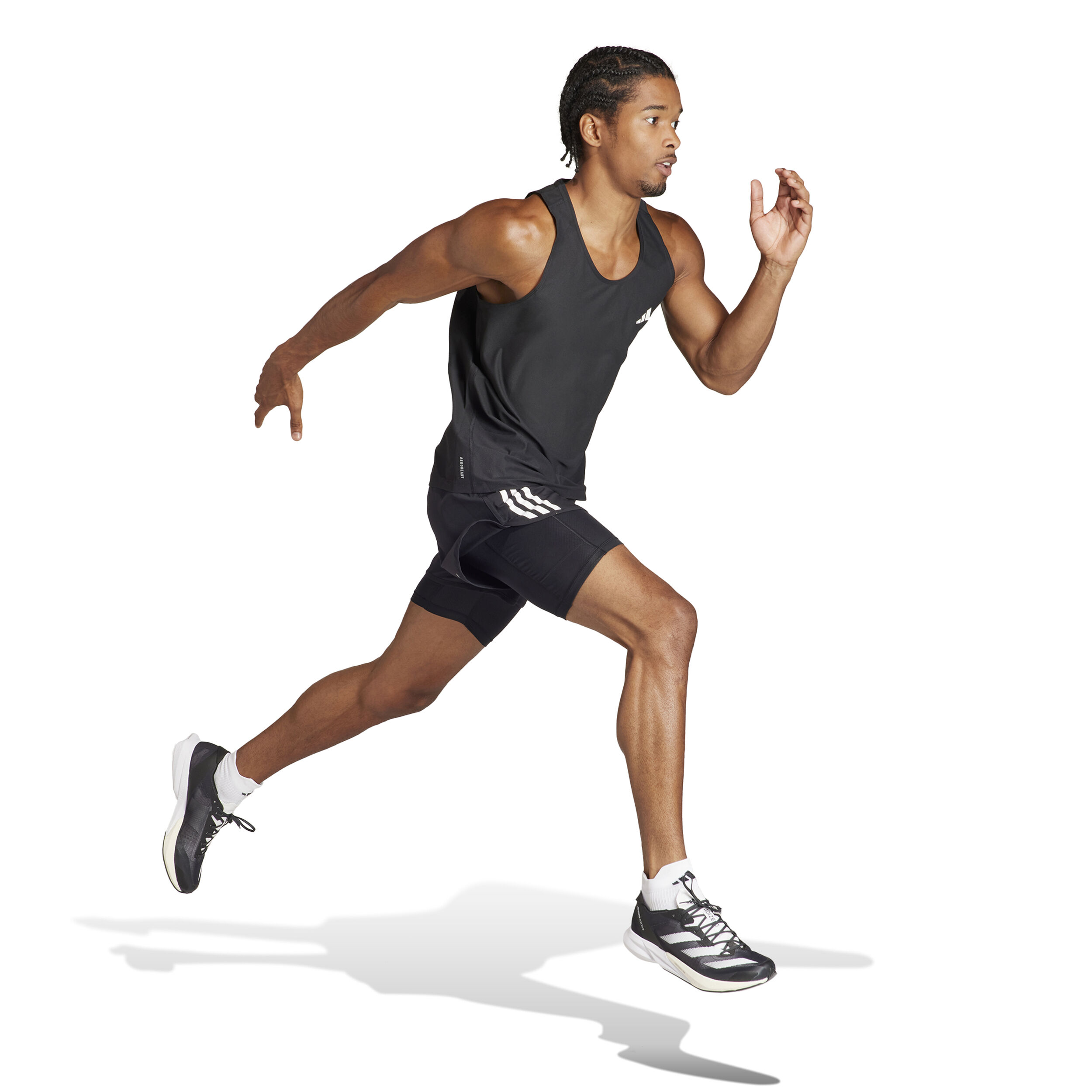 adidas Own The Run B Débardeur Tank Top Hommes - Noir
