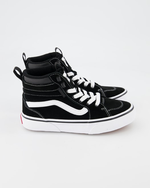 Vans YT Filmore Hi Schnürschuhe in Schwarz