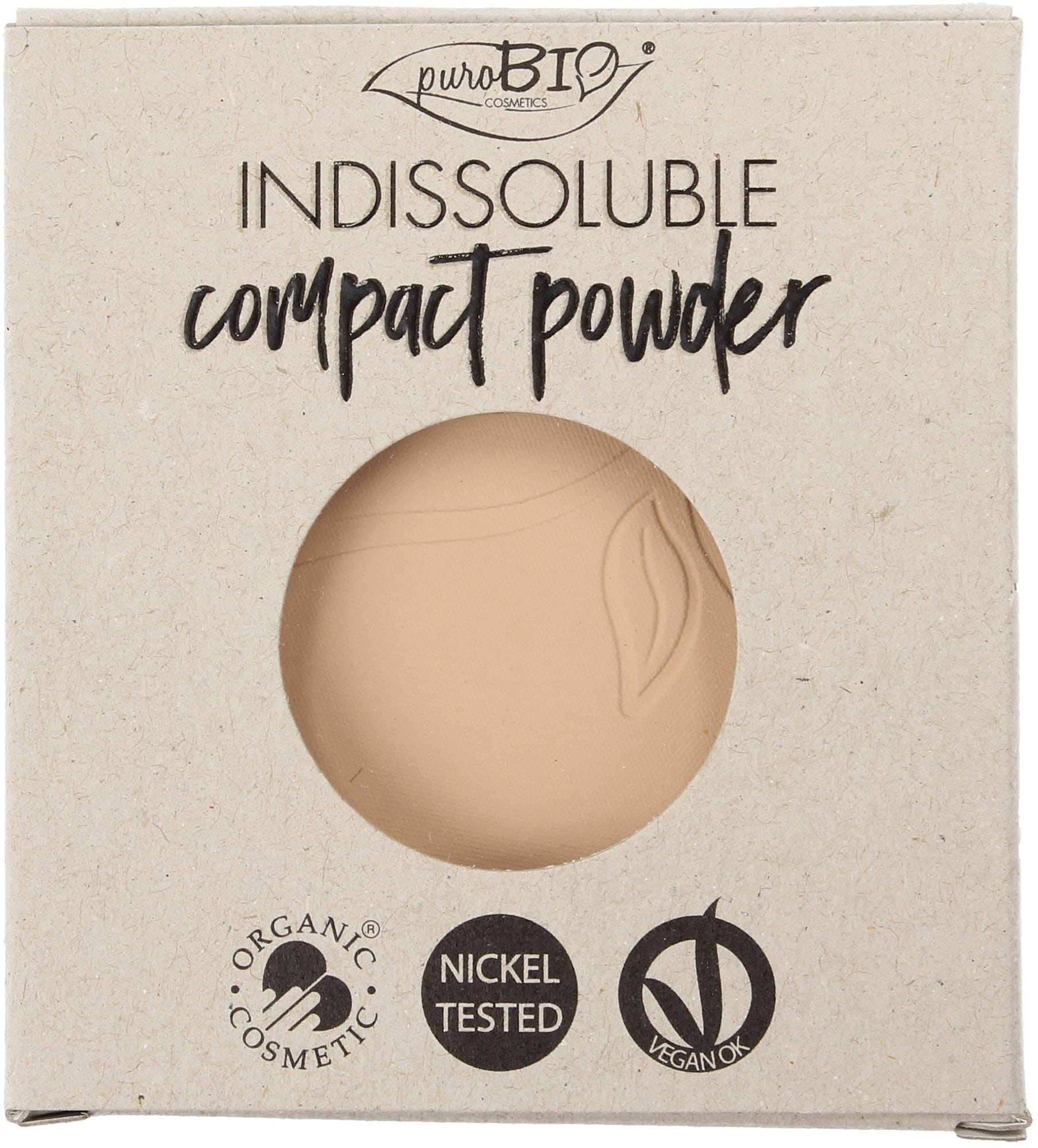 puroBIO cosmetics  Compact Powder REFILL, 02 (9 g)