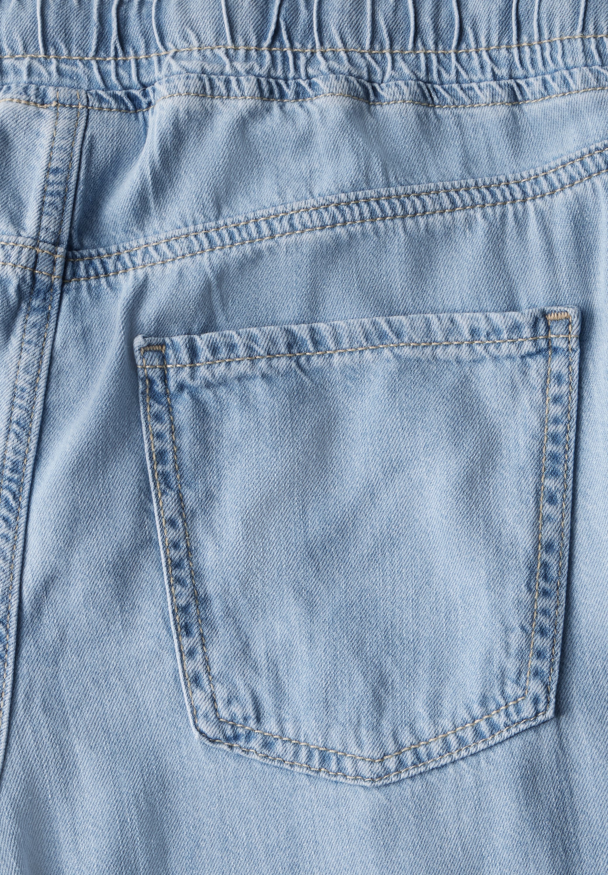 STREET ONE Weite Jeans , mit elastischem Bund und Tunnelzug