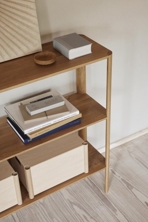 Form&Refine Leaf sidetable 1x3 eiken