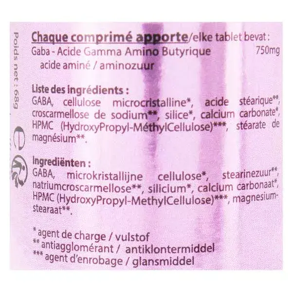 Vit'all+ Gaba 750mg 60 comprimidos