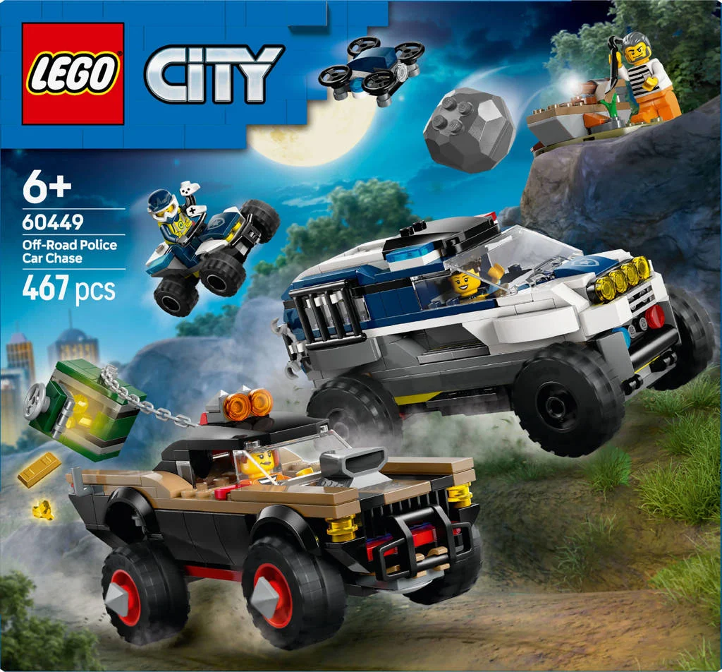 Offroad Politieachtervolging Set 60449