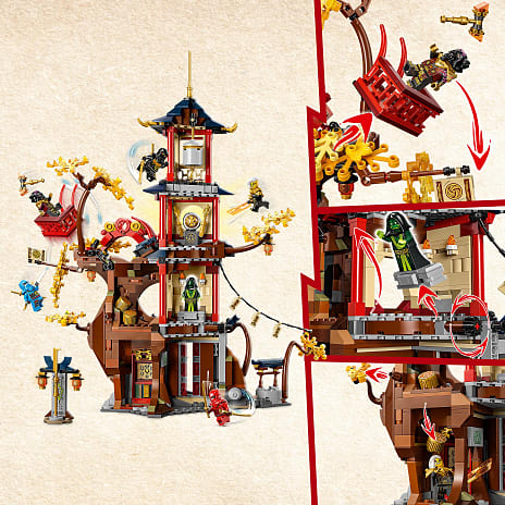 LEGO® NINJAGO® Drage-energikernernes tempel 71795
