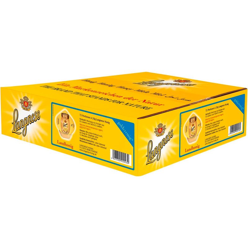 Langnese Miel crémeux, dans un carton
