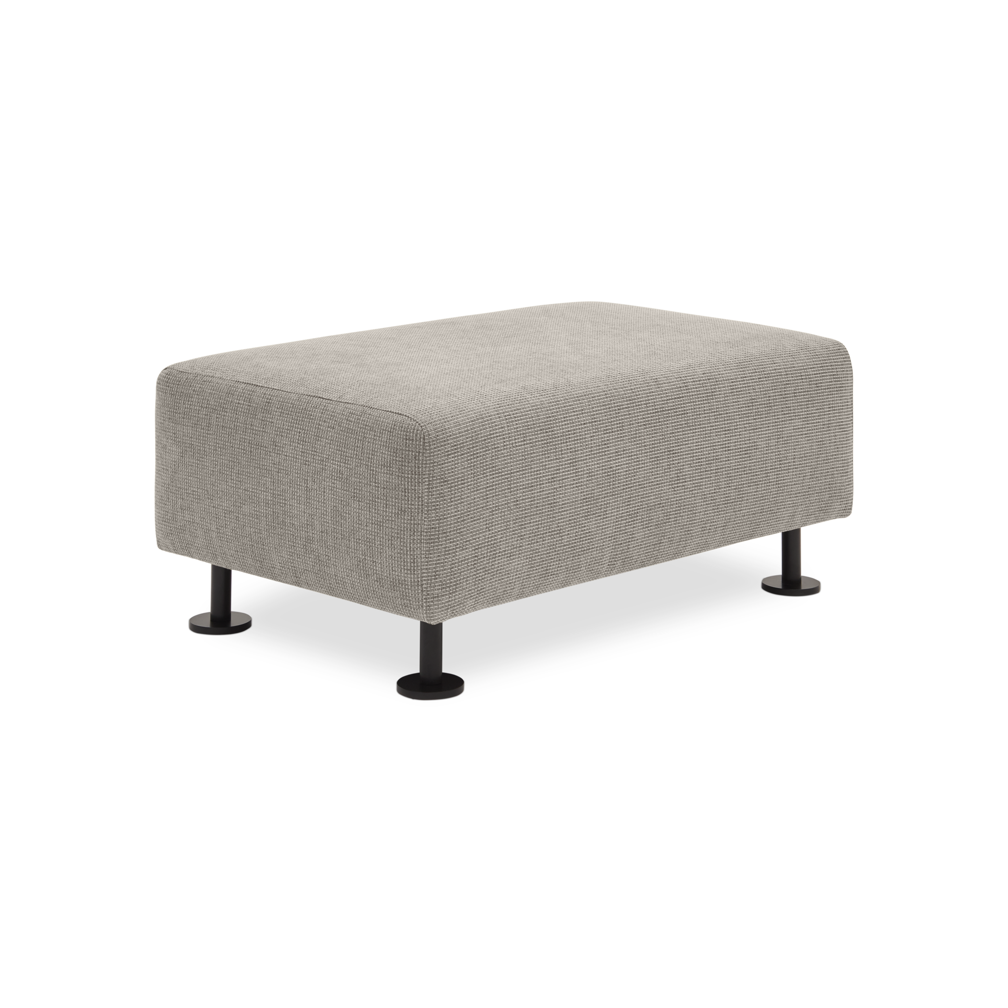 Loods 5 Design hocker Zit Hocker 90x60 | Stof: Cube Light Grey 60