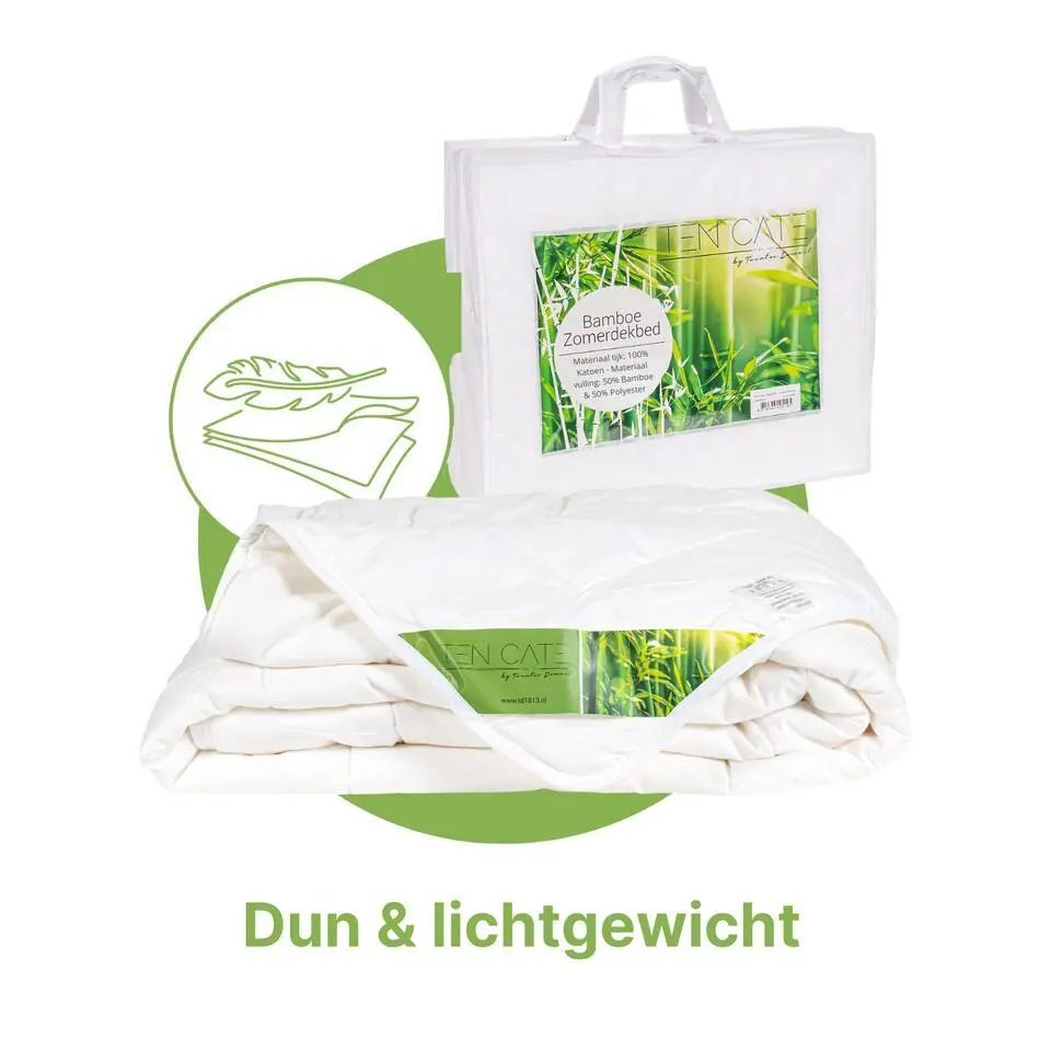 Ten Cate Dekbed - Zomerdekbed 240x220 - Dekbedden - Bamboe - Verkoelend Dekbed