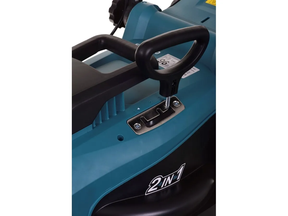 Makita ELM3720X, Skubbe plæneklipper, 500 m², 37 cm, 2 cm, 5,5 cm, 40 L