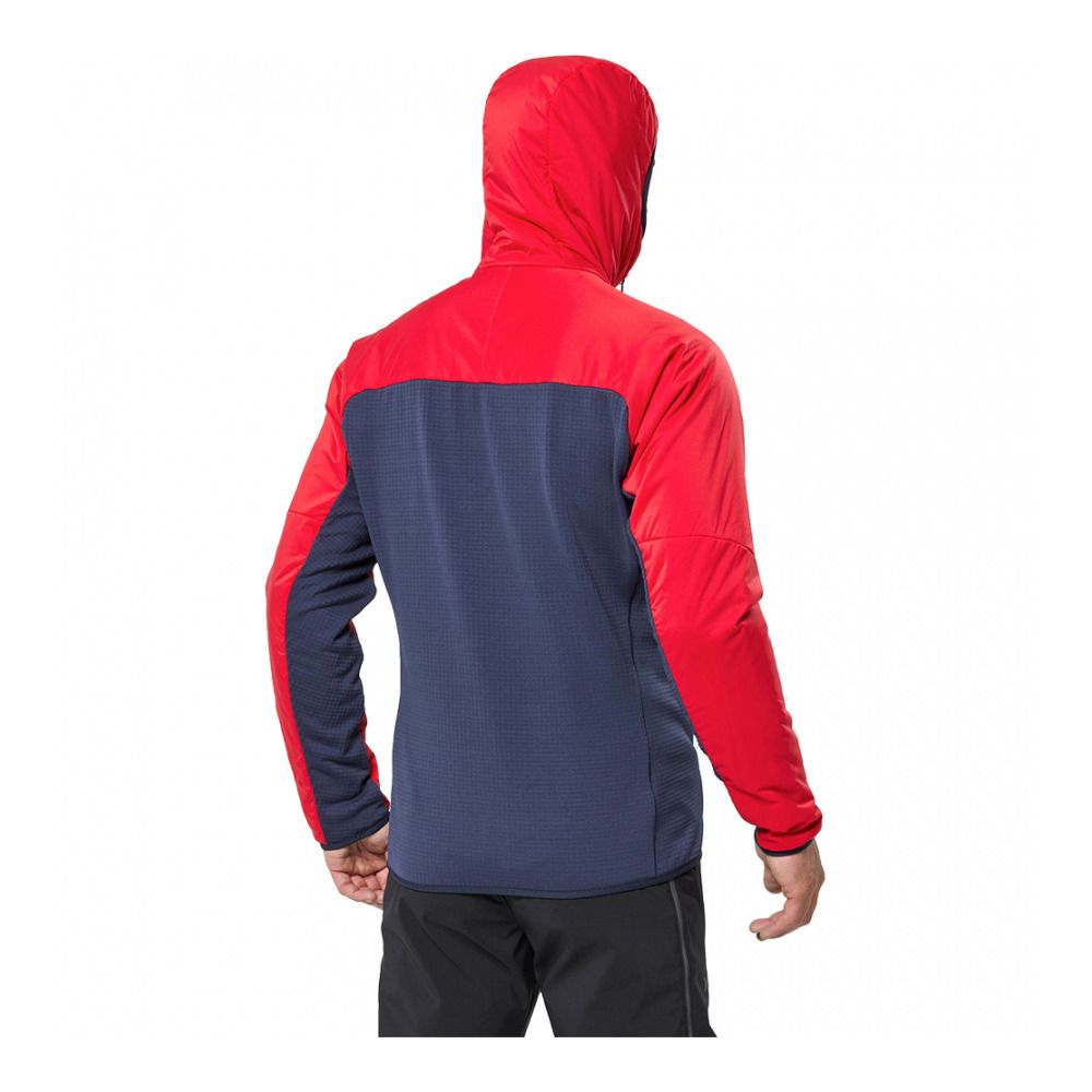 Millet MAGMA HYBRI - Polaire Homme saphir/rouge