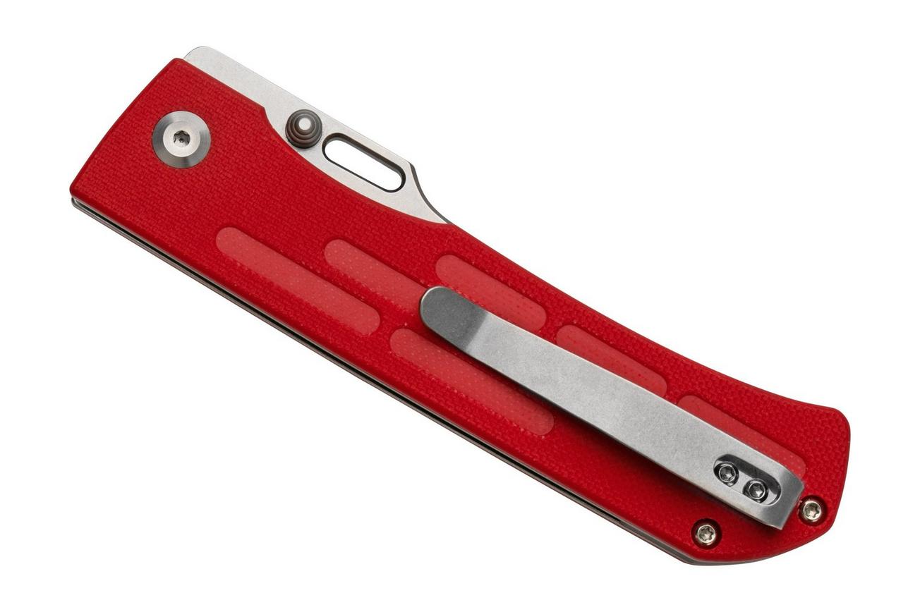 Kansept Reedus T1041A2 Stonewashed, Red G10 zakmes, Dmitry Osarenko design