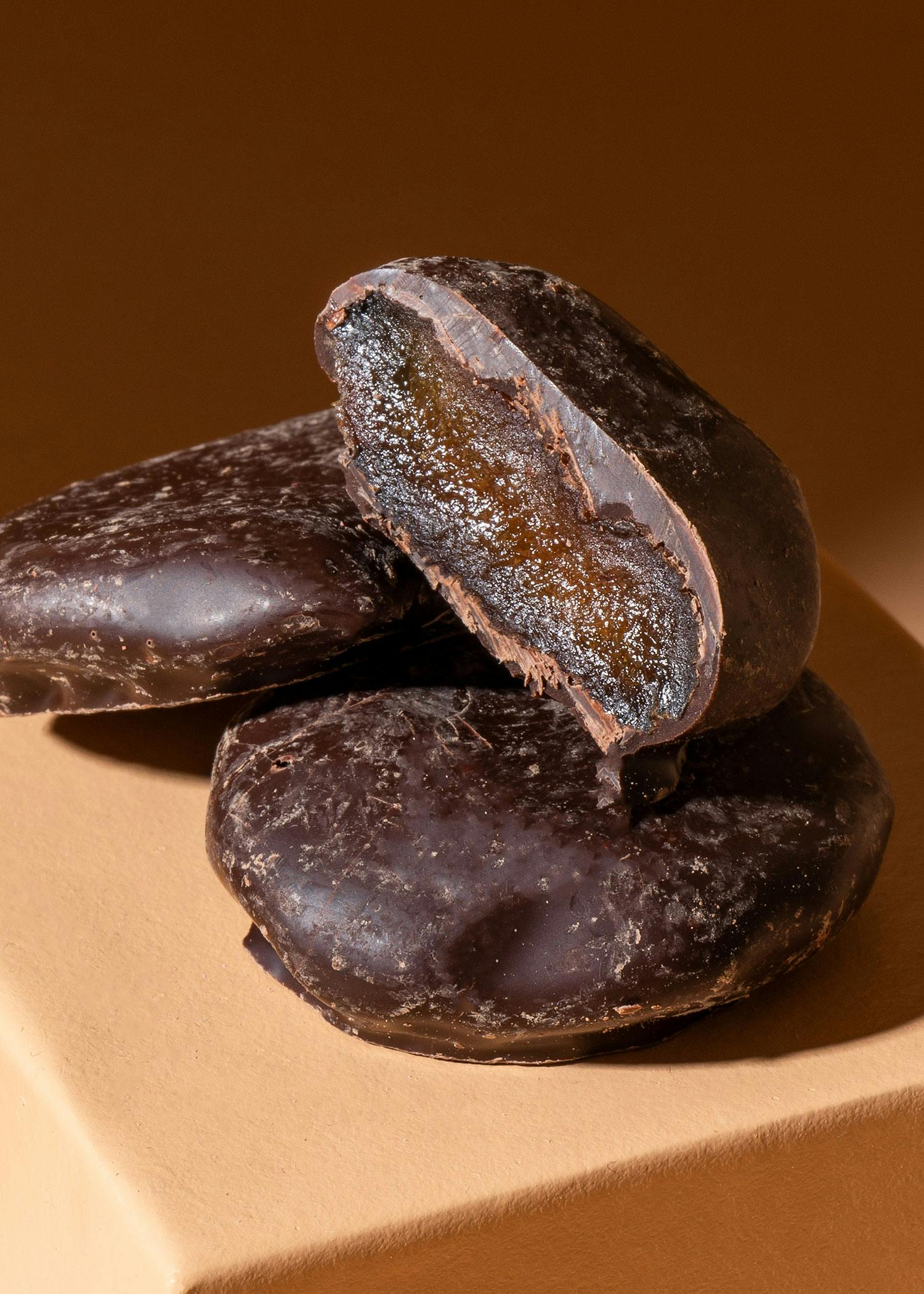 Aprikosen in Zartbitterschokolade 500 g