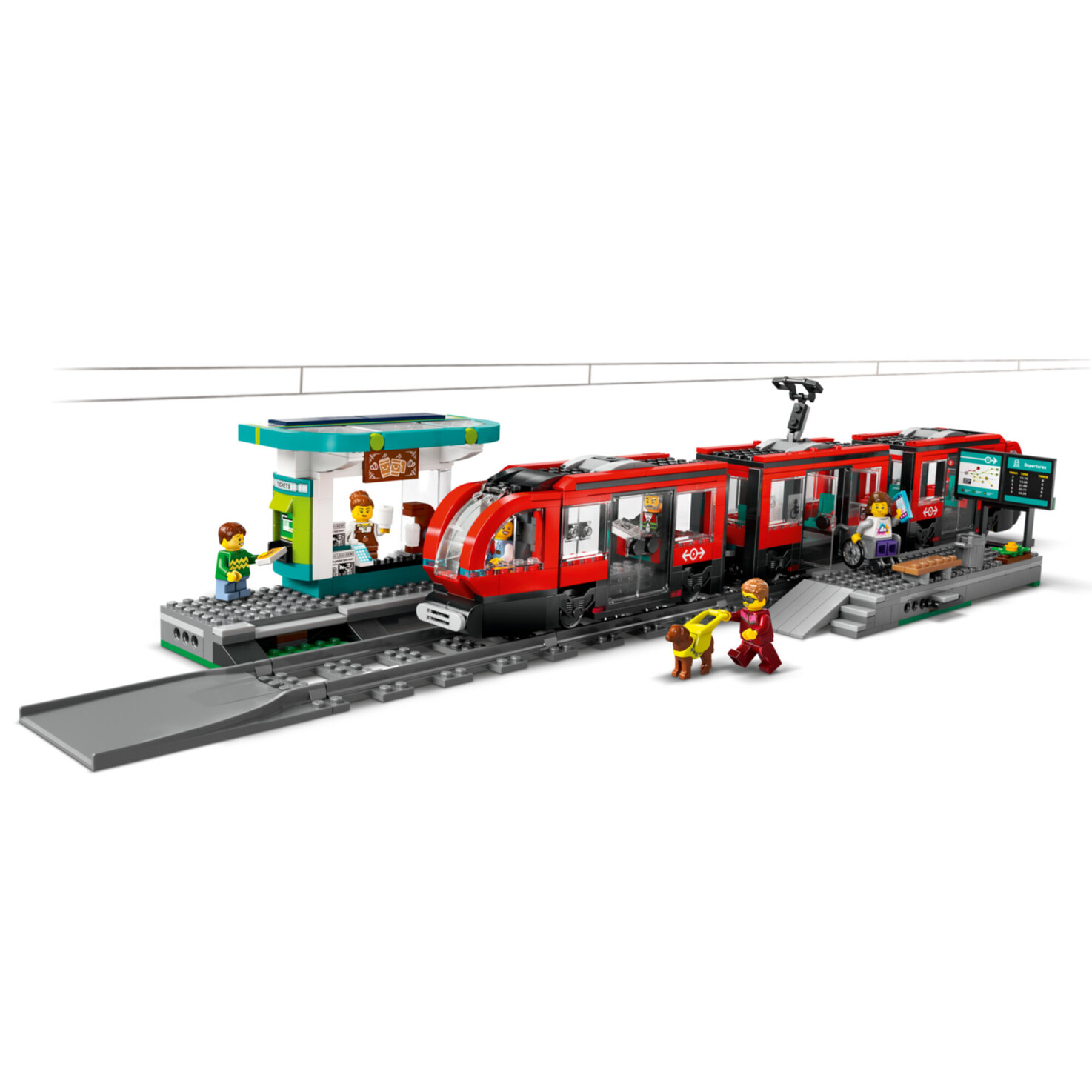 LEGO® City 60423 Strassenbahn mit Halt