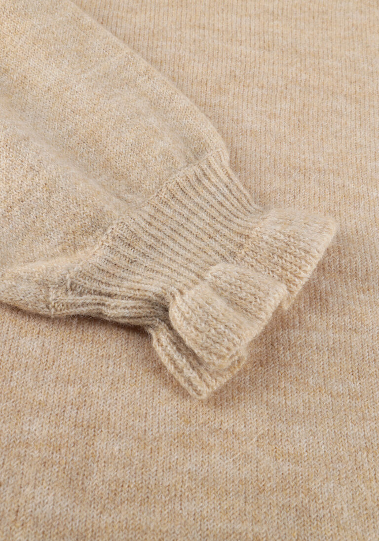 Y.A.S. beige y.a.s. trui yasbalis ls o-neck knit pullover