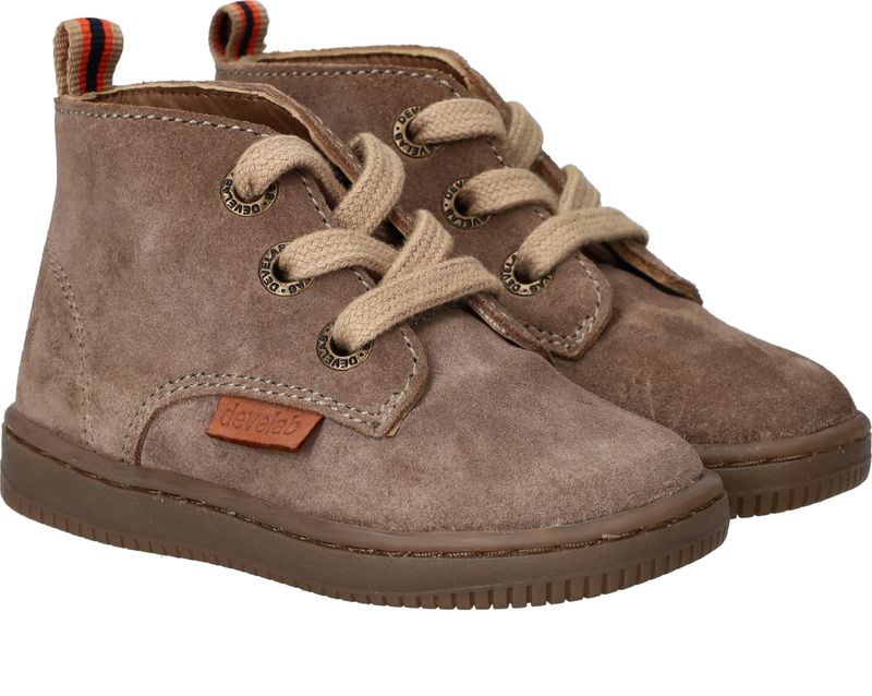 Develab Firststep Babyschoentjes Taupe Meisjes Jongens