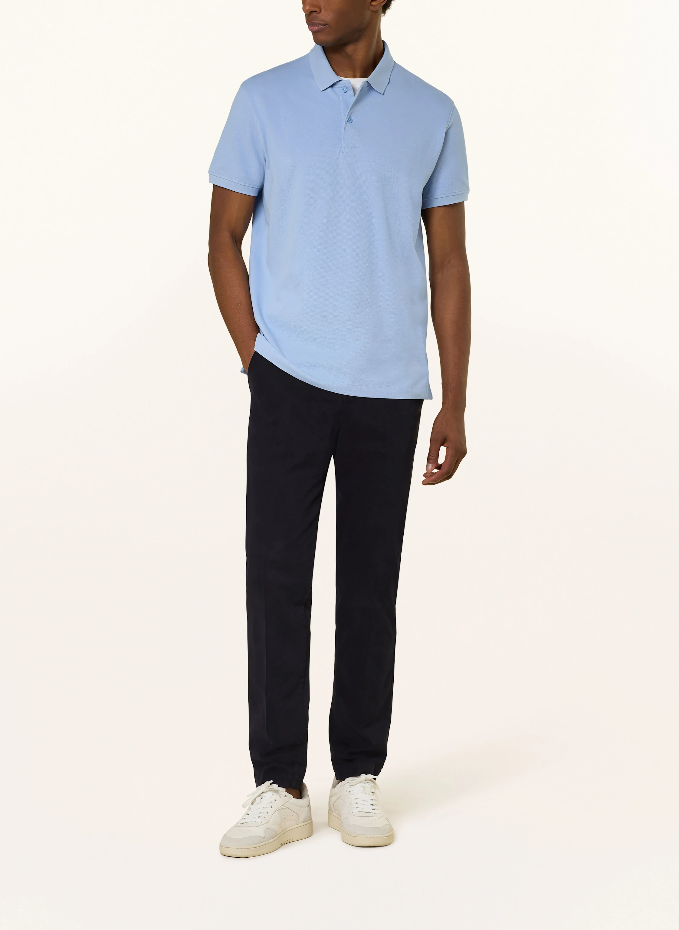 STROKESMAN'S Piqué-Poloshirt