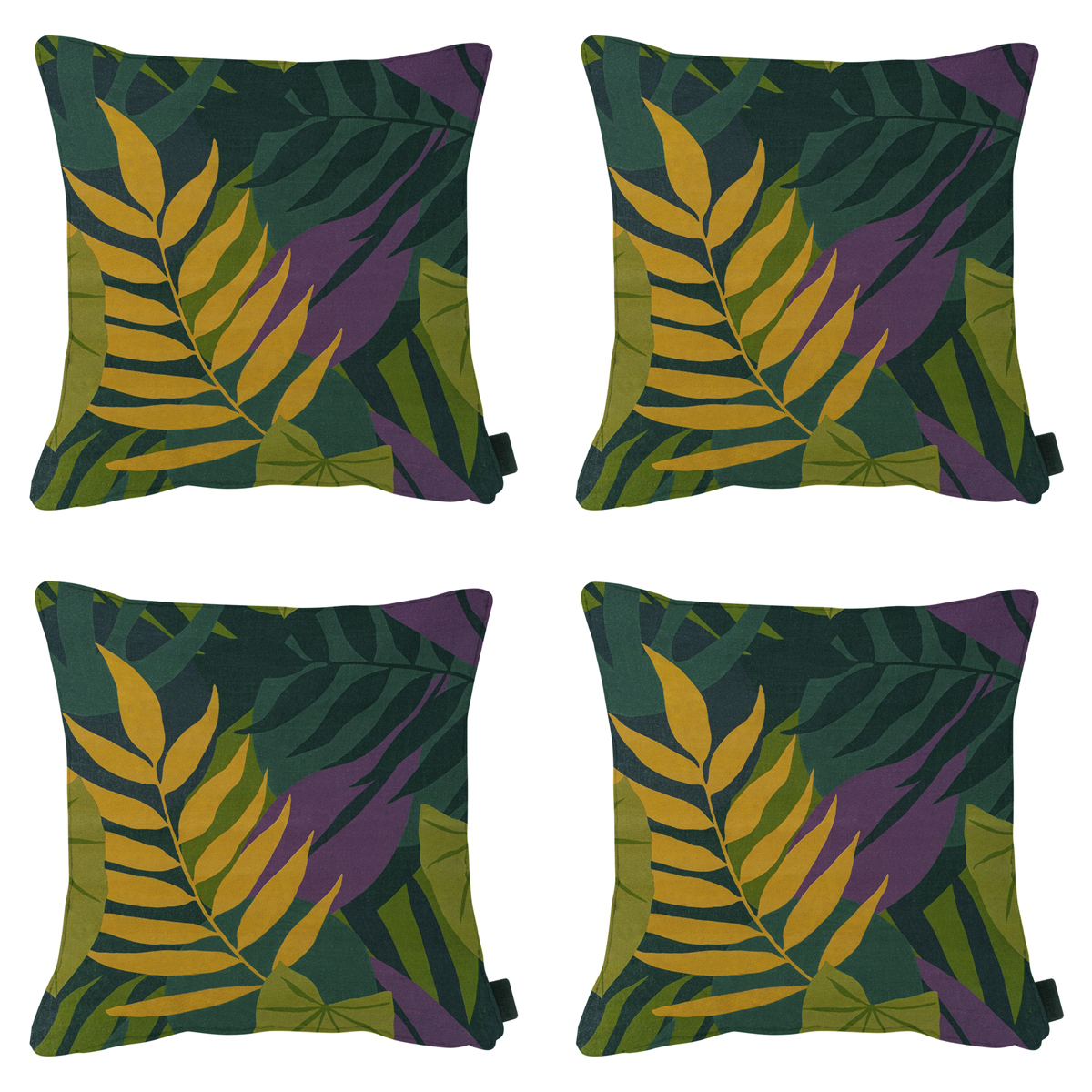 Madison Iven green Sierkussen - Set van 4