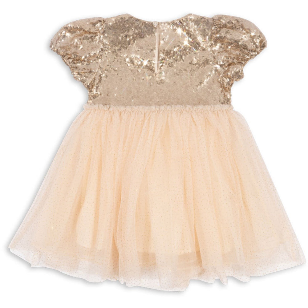 Køb Konges Sløjd Gold Blush Starla Puff Sleeve Kjole