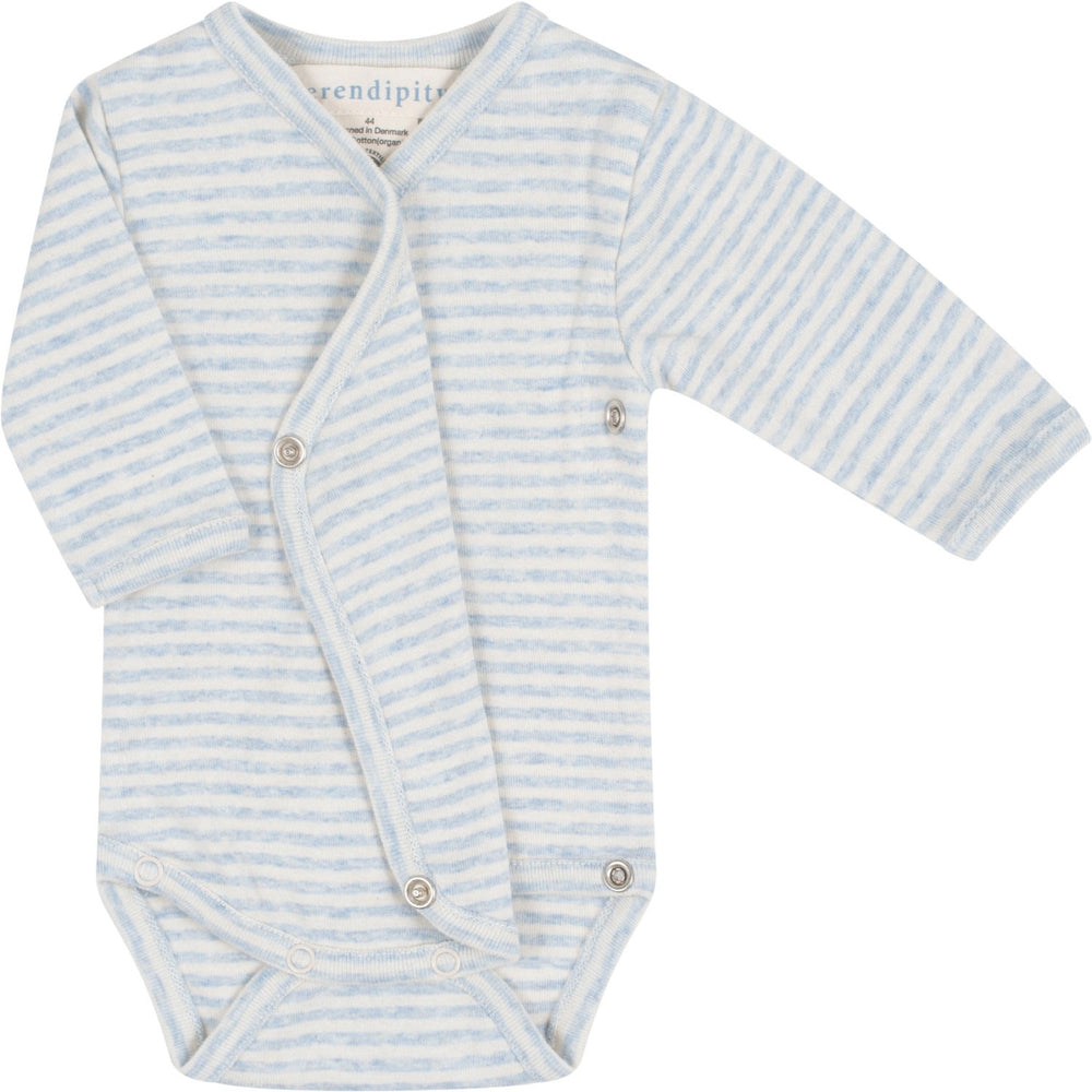Køb Serendipity Mist/Offwhite Newborn Slå-om Body