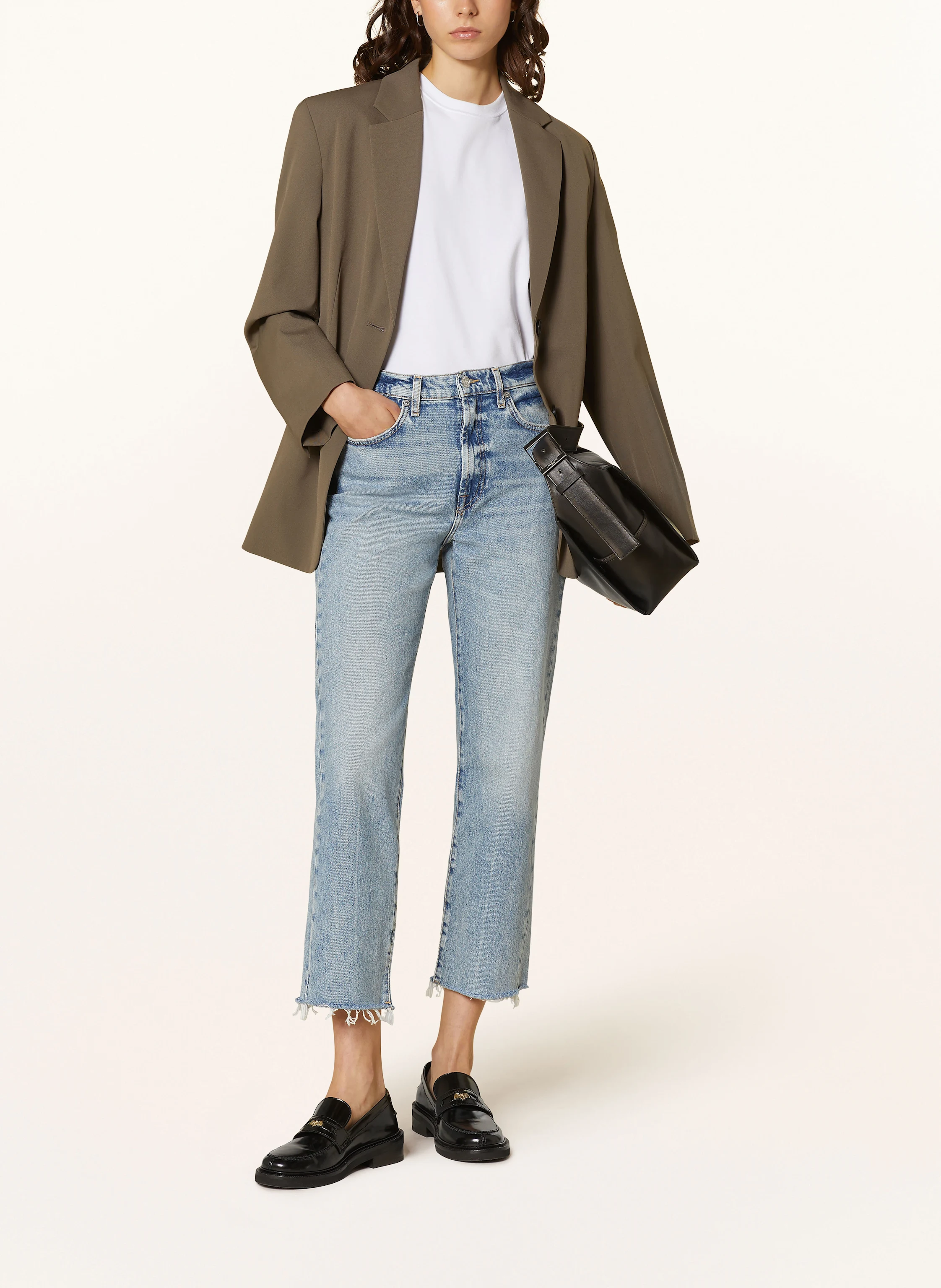 7 for all mankind 7/8-Jeans LOGAN STOVEPIPE