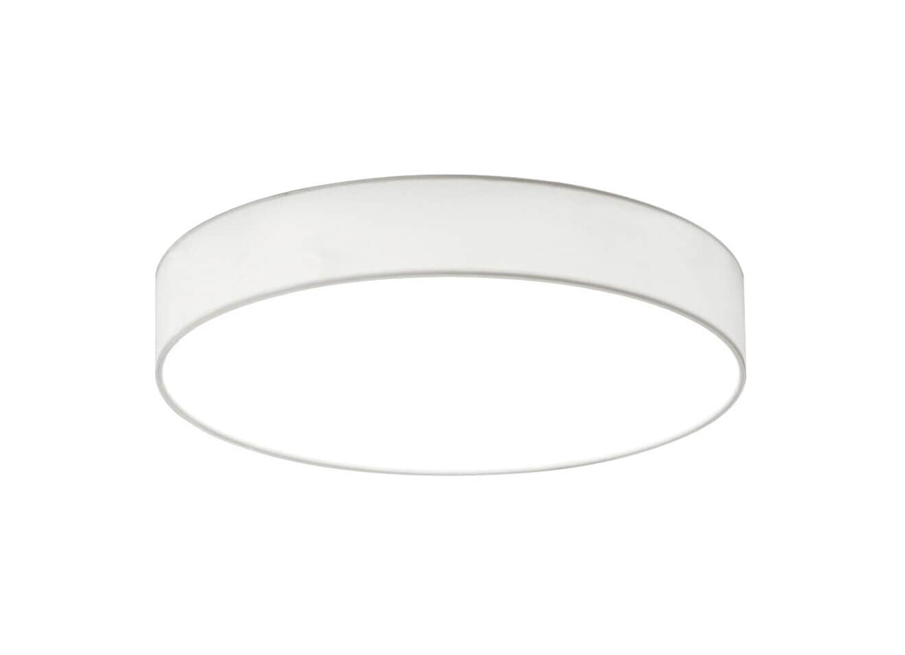 Lugano Deckenleuchte weiß, 621912401, D/H: 40/10,5 cm, Metall