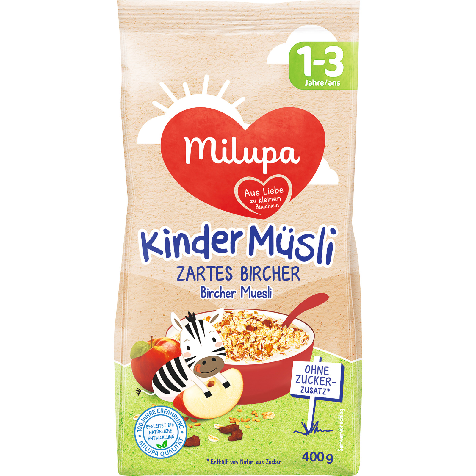Milupa Kinder Bircher Muesli 400 g